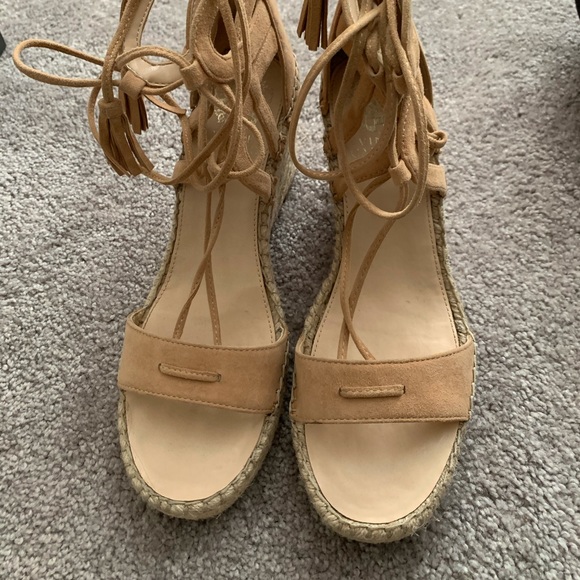 Tan Suede Espadrilles - Picture 2 of 4